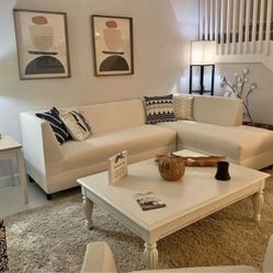 Leather Sectional Sofa Never Used 