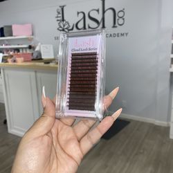 Brown Lash Extension Lash Trays
