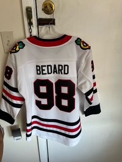Connor Bedard Chicago Blackhawks Fanatics Youth NHL Jersey L-XL