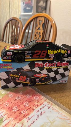 Texaco havoline racing die cast bank 1994 collector edition