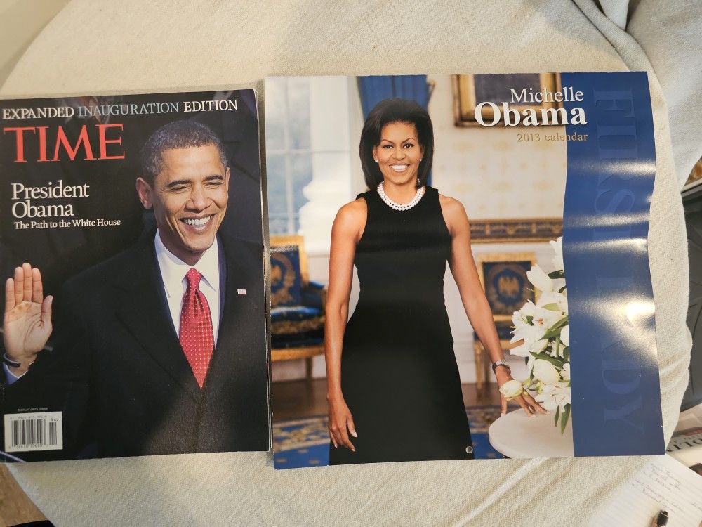 Time Expanded Inauguration Edition President Obama And First Lady Michelle Obama Calendar