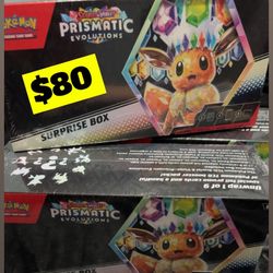 Prismatic Evolutions Surprise Box Pokemon