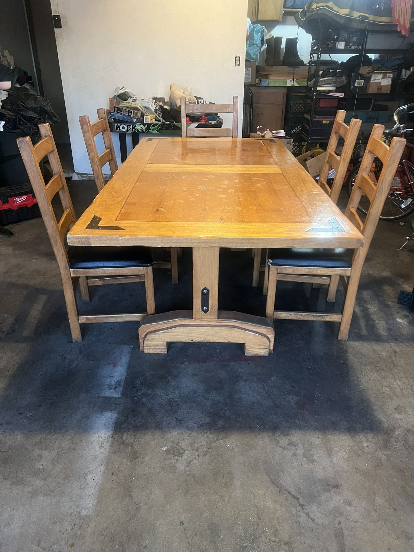Wood Dinner Table