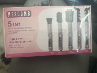 Escomb 5 in 1 High-Speed Hair Dryer Brush