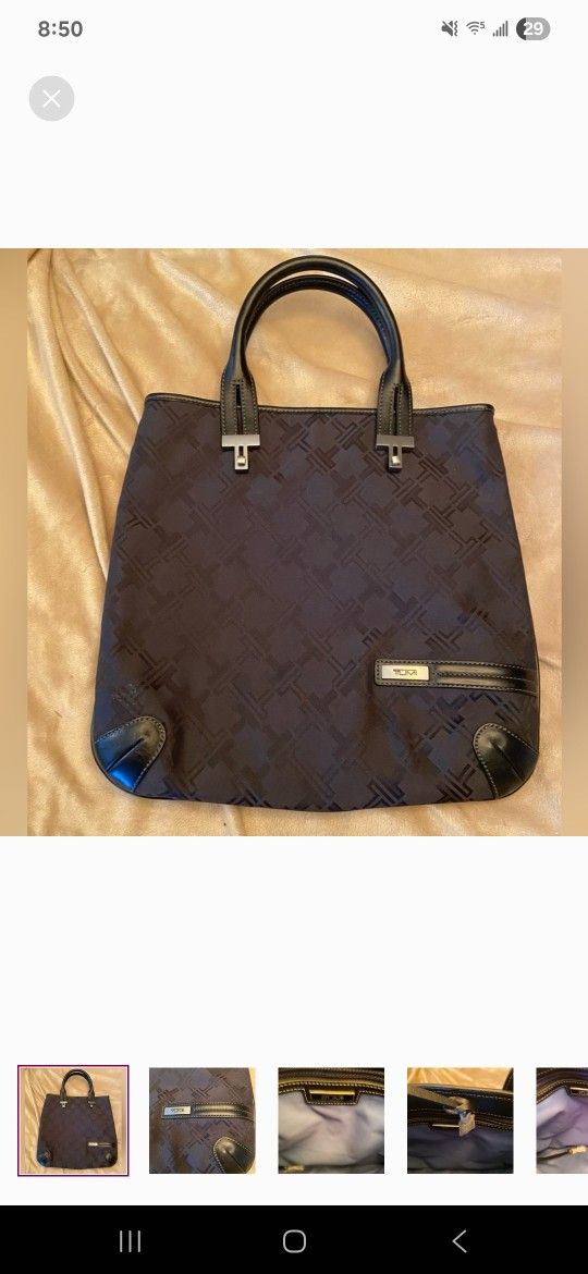 Womens Tumi Sinclair Nina Tote Black