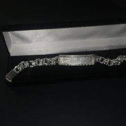 Chino Bar Link with Diamond Cut Esclava