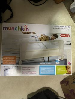 toddler safety bed rail munchkin