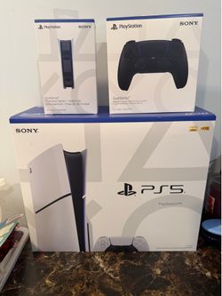 PlayStation 5 and accessories brand new