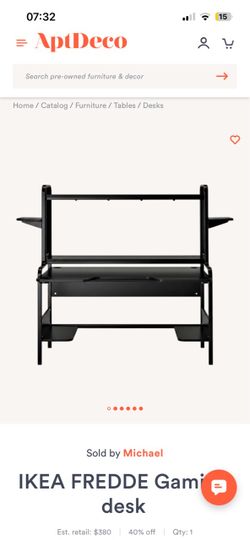 IKEA FREDDE Gaming Desk