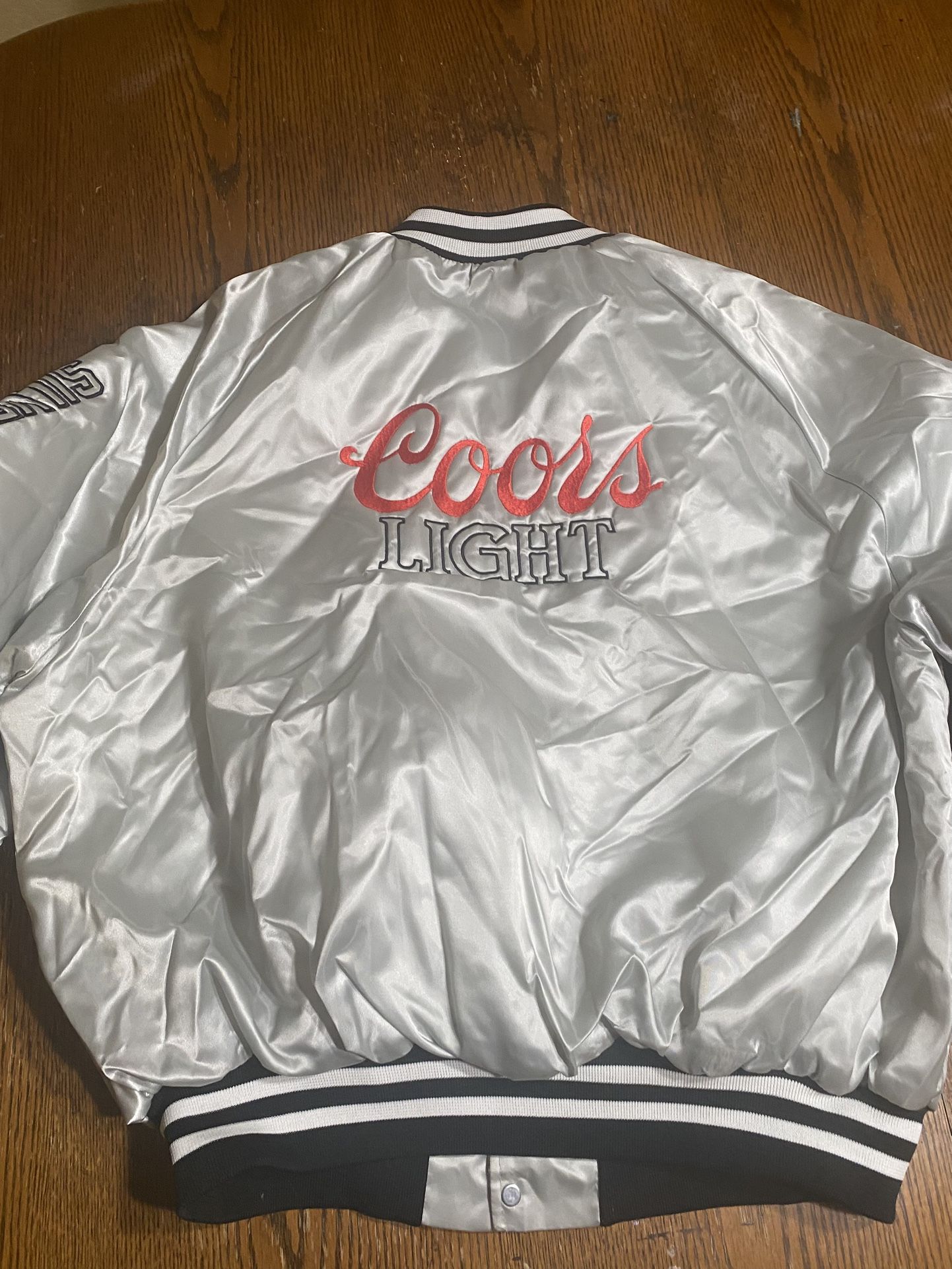 Vintage Bomber Jacket Coors Light