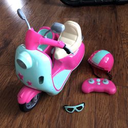 My Life Doll Remote Control Scooter With Bluetooth