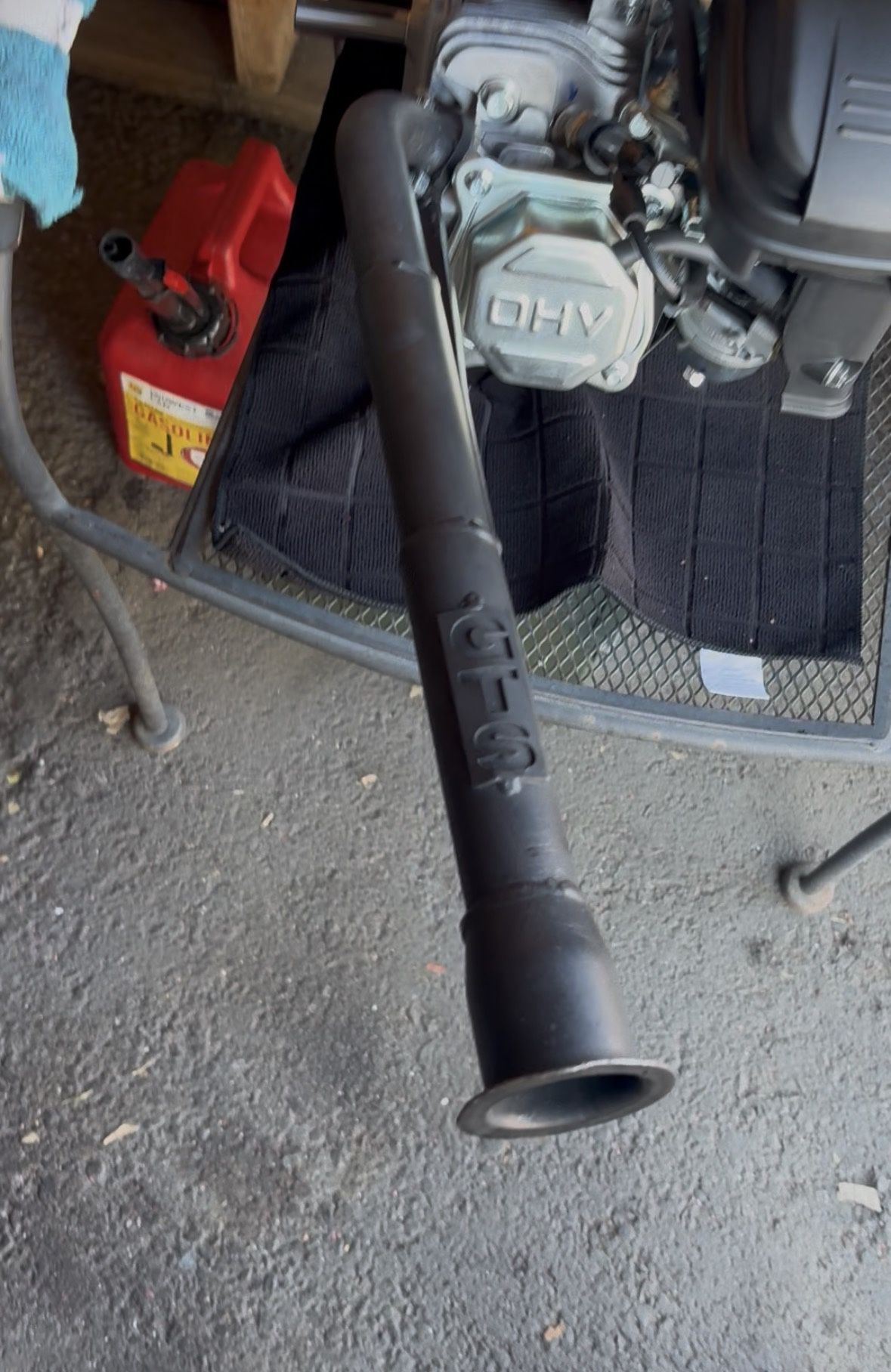 Mini Bike Exhaust Pipe