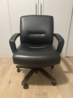 Black Leather Chair