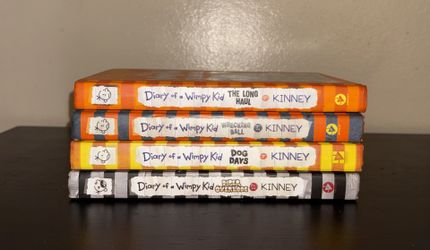 Diary Of A Wimpy Kid (All 4 Books $40 Or Individually $12)