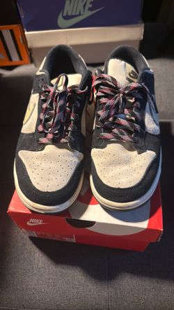Nike Dunk Low LX Black Team Gold Size 9 men/10. 5 women