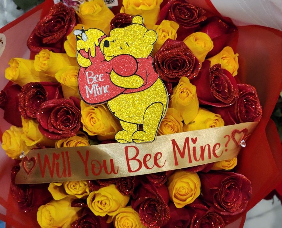 Love, Hugs & Hunny - Winnie The Pooh Bouquet