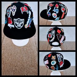 LAS VEGAS RAIDERS NFL FOOTBALL 🏈 SNAPBACK HAT. 