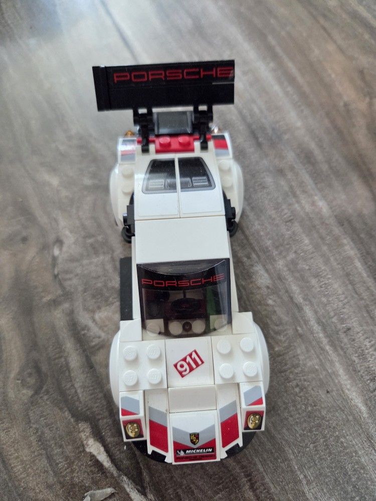 Lego Car Model With Minifigure