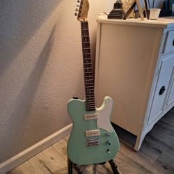 Squier Baritone Telecaster - Surf Green 