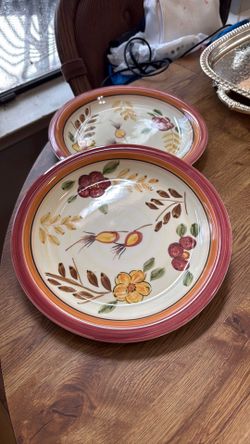 Rare Royal Norfolk RNF 16 Multifloral Dinner plates