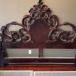 Four Bedroom Suit With Armoire Two End Tables And Headboard 