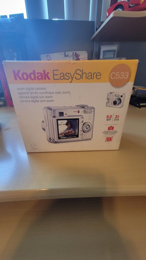 Kodak Silver Easyshare C533 Camera (Tested Working) (P1) S#535