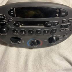 2000 Ford Escort Zx2 Factory Am-Fm Radio,with Gauges 