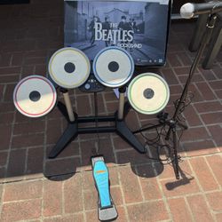 Beatles Rockband Xbox 360 Incomplete Set No Game