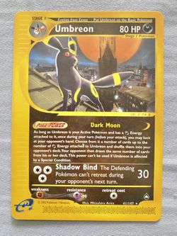 Umbreon Aquapolis