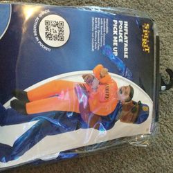 Inflatable Police Pick Me Up Costume