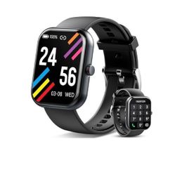 BRAND NEW IN SEALED BOX Smart Watch for Men Women with Call, Fitness Tracker with Heart Rate, Sleep Monitor, 1.91" Touch Screen Smartwatch for 100 Spo