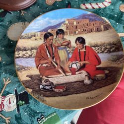 Native American Collector Plate