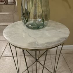 Marble End Table 