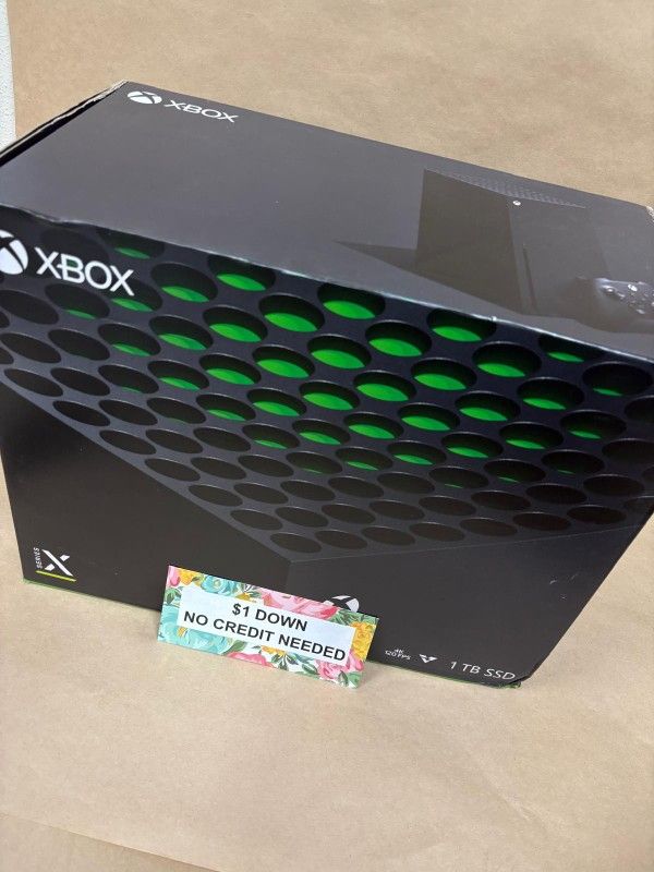 Microsoft Xbox Series X Gaming Console New - Only $1 Today Pay The Rest Later!