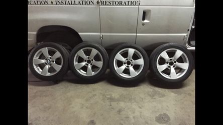 BMW 17" inch Rims with Tires