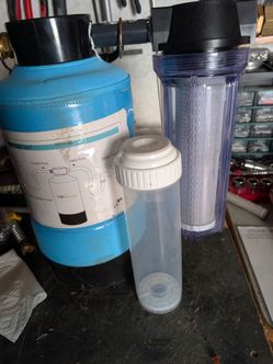Portable Double Standard Water Softener & Conditioner