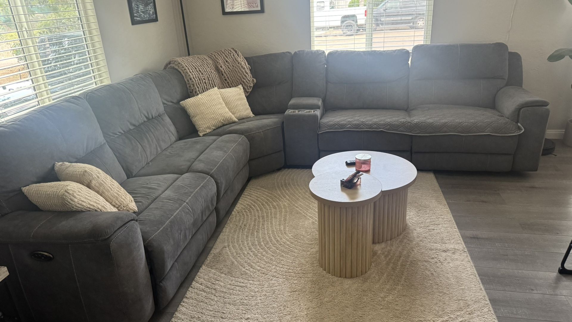 Sectional Reclining Couch For Sale