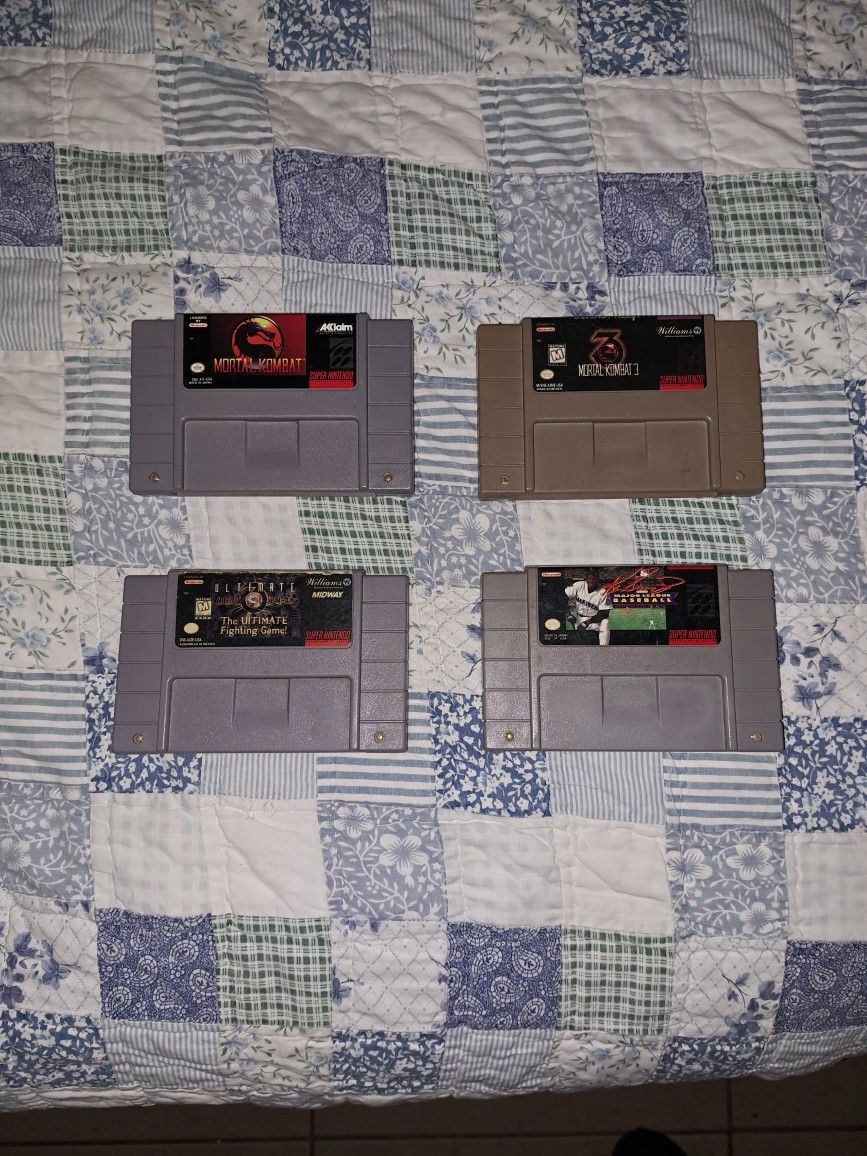 Super Nintendo Games 