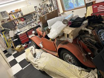 The 1951 MG TD Barn Find