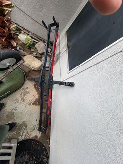 Hitch-Mounted Motorcycle Carrier Rack