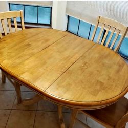 Solid Oak Dining Table