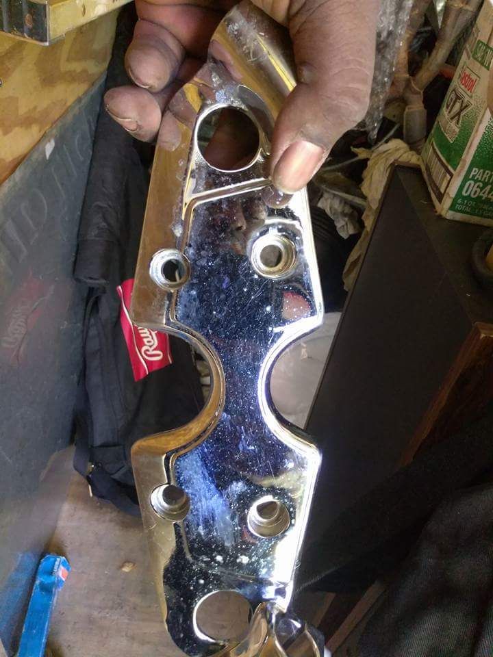 Hayabusa chrome pieces