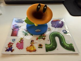 Mario Wonder Talking Flower Figure/magnets