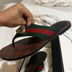 Wore Twice In Great Condition Gucci Sandals Size 5