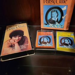 Patsy Cline VHS and Patsy Cline Queen of Country Cassettes