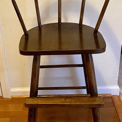 Gently Loved,  Solid Wood Booster Chair 