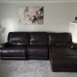 Recliner Sofa And Chaise