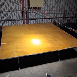 Square Wood Top Folding Tables