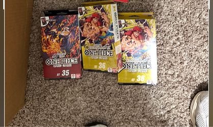 One Piece Card Game Starter Decks ST-35 and ST-36