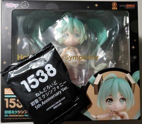 Hatsune Miku Symphony 5th Anniversary Nendoroid Anime Figure
